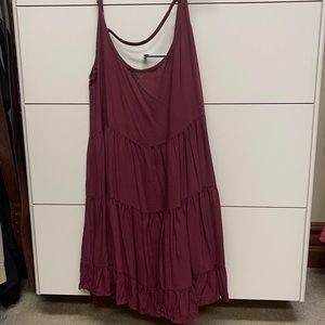 Brandy Melville maroon dress